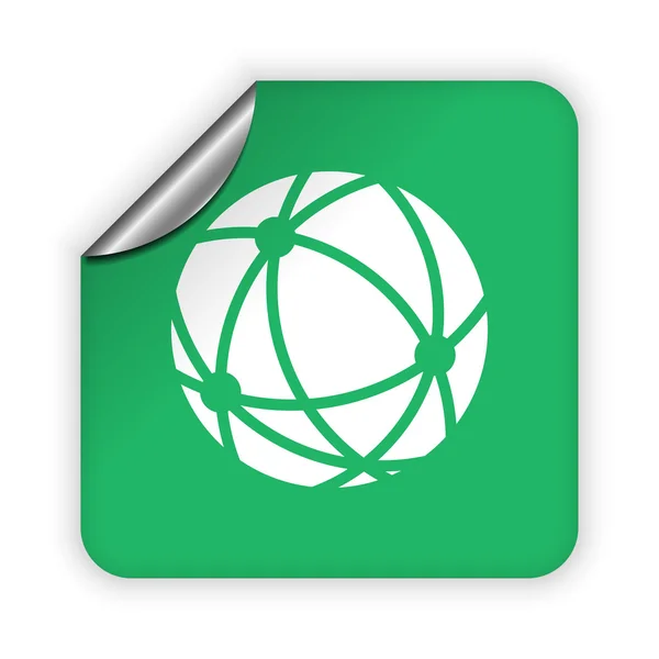 Globe-Icon – stockvektor