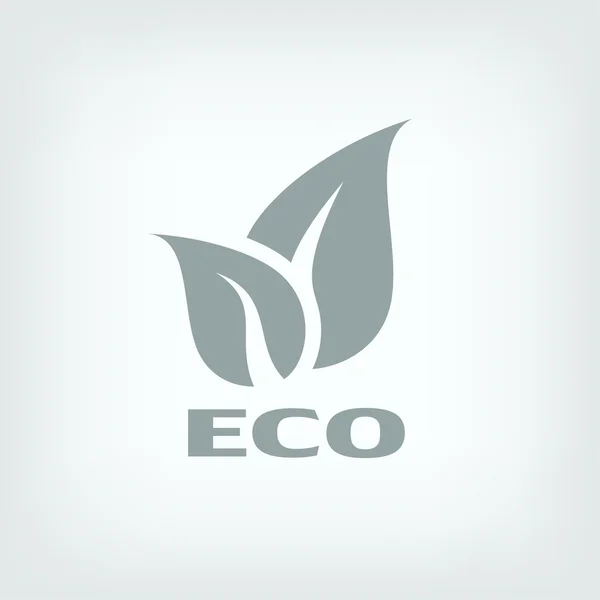 Eco ikona — Stockový vektor