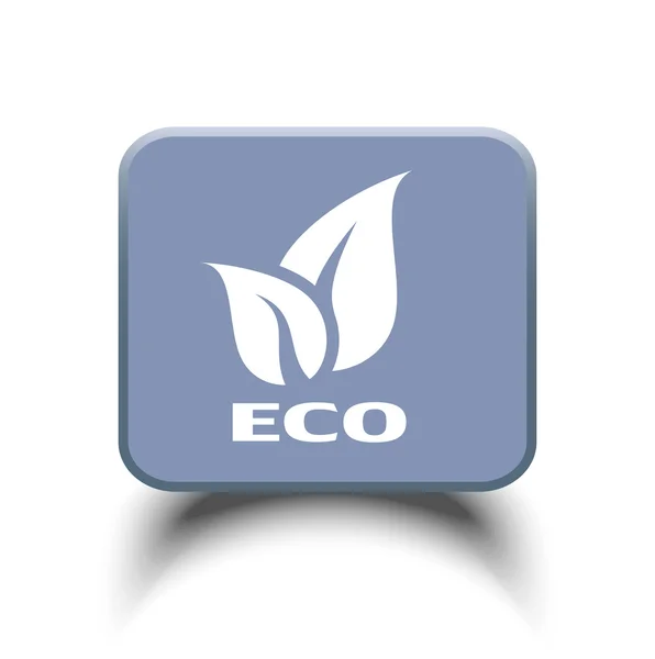 Eco icon — Stock Vector