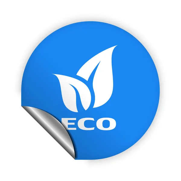 Значок eco — стоковый вектор