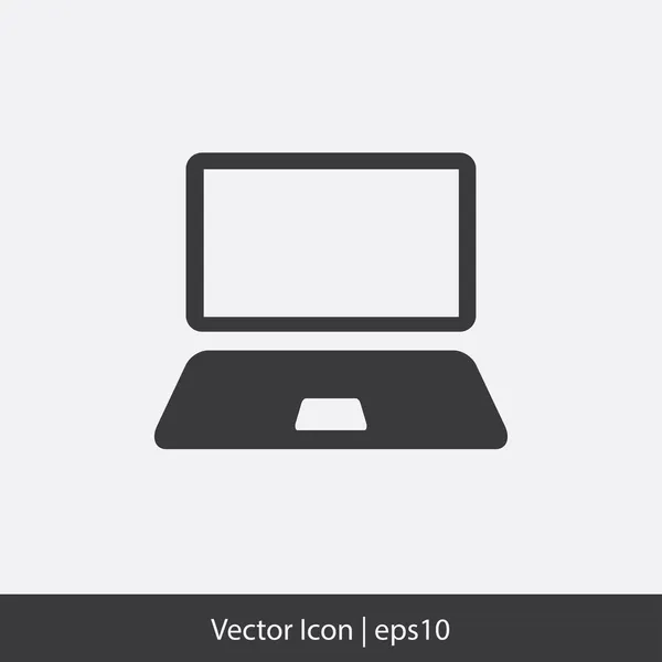 Icono de ordenador — Vector de stock