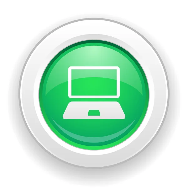 Laptop ikon – Stock-vektor