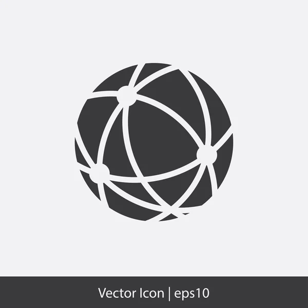 Globe icon — Stock Vector