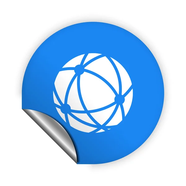 Globe-Icon – stockvektor