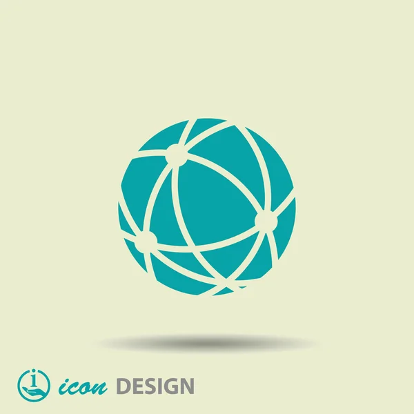 Globe icon — Stock Vector