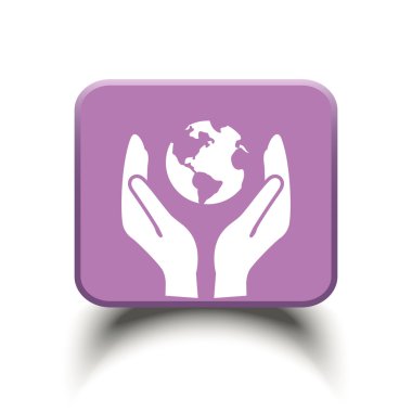 Ellerin simgesinde Küre