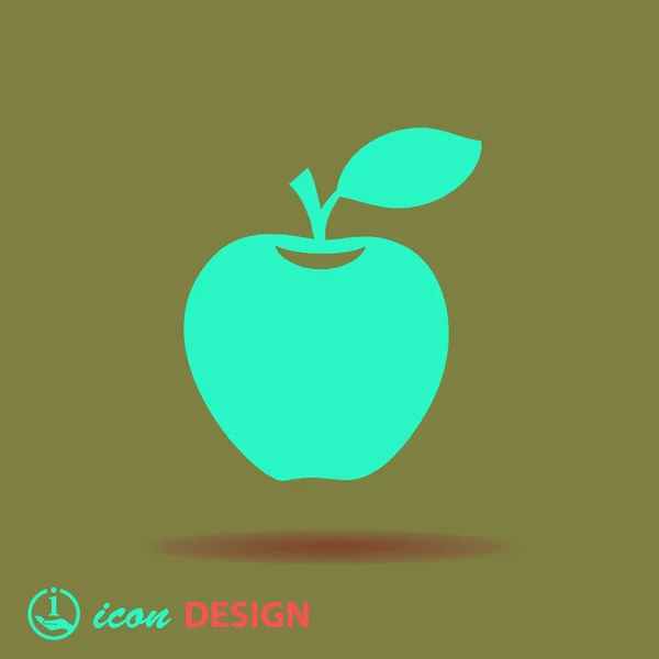 Apple icon — Stock Vector