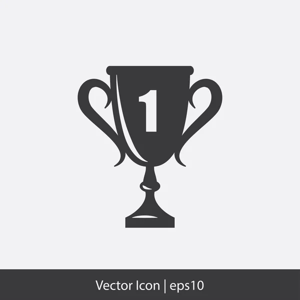 Champions cup icon — Stock Vector