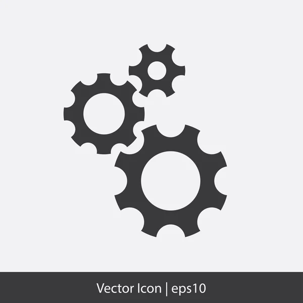 Pictograph of gear — Stock Vector