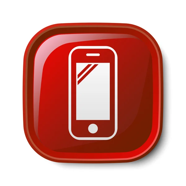 Mobile icon — Stock Vector