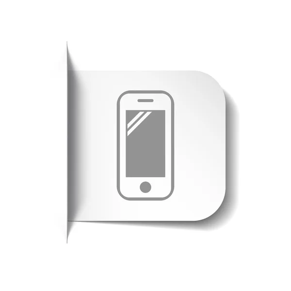 Мобильная икона — стоковый вектор