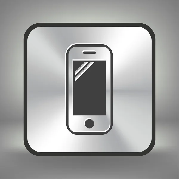Mobilní ikona — Stockový vektor