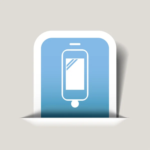 Mobiele pictogram — Stockvector
