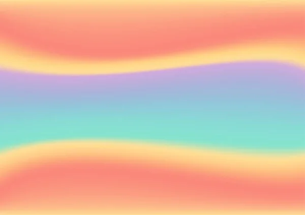 Abstract Gradient Background Multicolor Orange Yellow Blue Vector Illustration Fluid — Image vectorielle