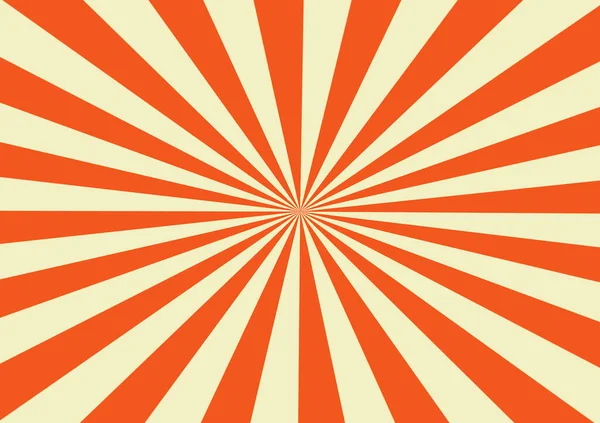 Sunburst Pattern Background Orange Color Burst Illustration Template Product Backdrop — Stock Photo, Image