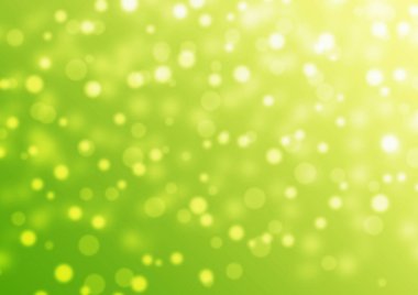 Arkaplan, web sitesi, poster, afiş için bulanık yeşil gradyan çizim şablonu üzerinde küçük beyaz nokta.