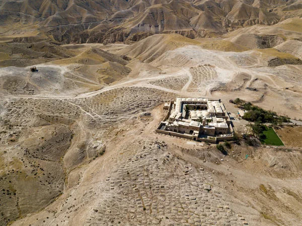Nabi Musa, Profeta Moisés sitio de entierro en el desierto de Judea, — Foto de Stock