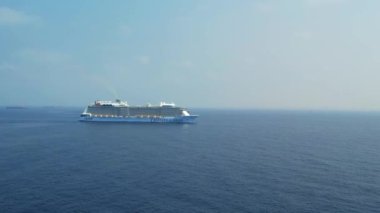 September 3, 2022: Royal Caribbean Odyssey of the Seas cruising at open sea.