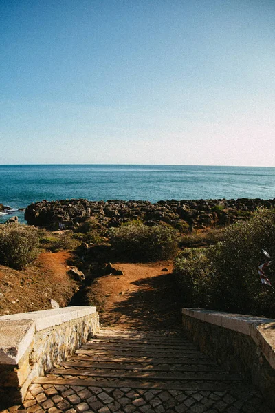 美しい自然と大西洋 カスカイス ポルトガル — ストック写真