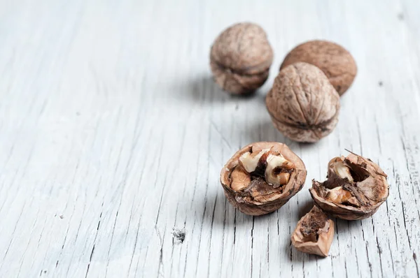 Dried walnuts — Stock Photo, Image
