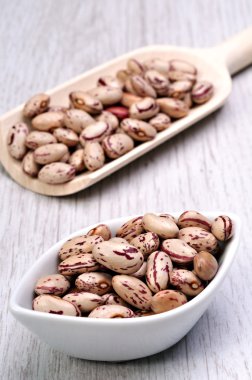 Pinto fasulyesi ile kase