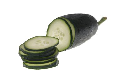 salatalık ve dilimleri