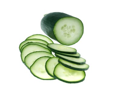 salatalık ve dilimleri