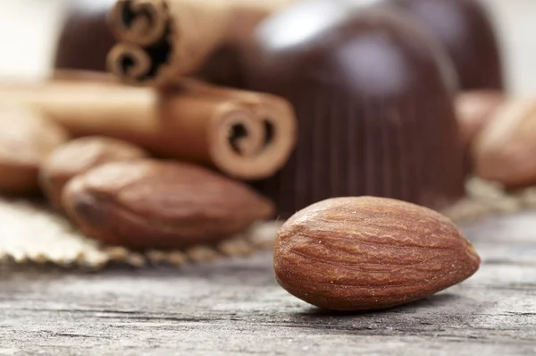 Almond nut — Stock Photo, Image