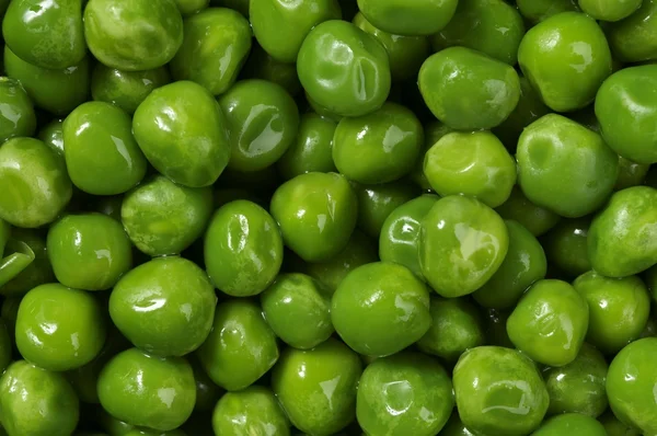 Green peas background — Stock Photo, Image