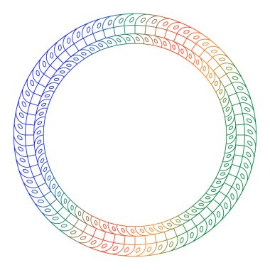 Mandala şeklinde dairesel çerçeve. Henna Mehndi ya da dövme deseni. Etnik oryantal tarzda dekoratif süsleme, vektör illüstrasyonu.