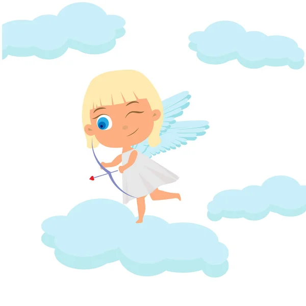 Bulutların arkasındaki melek