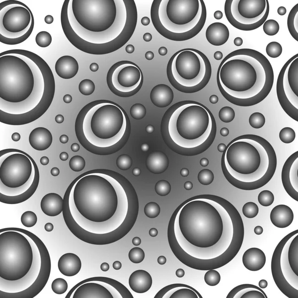 Geometrik desenli modern sanat siyah ve beyaz gradyan ışık