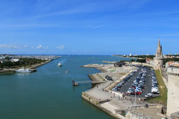 Historische centrum van la rochelle, Frankrijk — Stockfoto