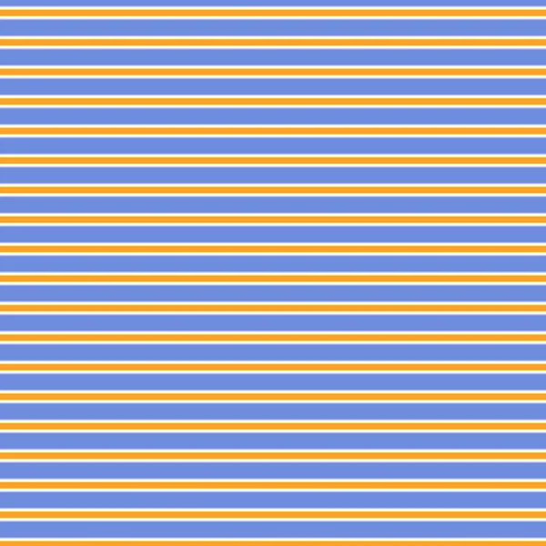 Bakgrund Blå Orange Och Vita Ränder Randigt Geometriskt Repeterande Mönster — Stockfoto