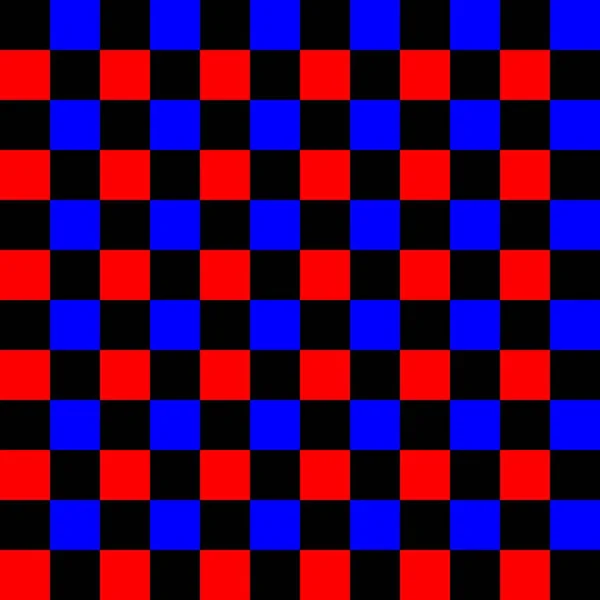 Checkered Pattern Harmonious Interweaving Multicolored Stripes Great Decorating Fabrics Textiles — Stock Photo, Image