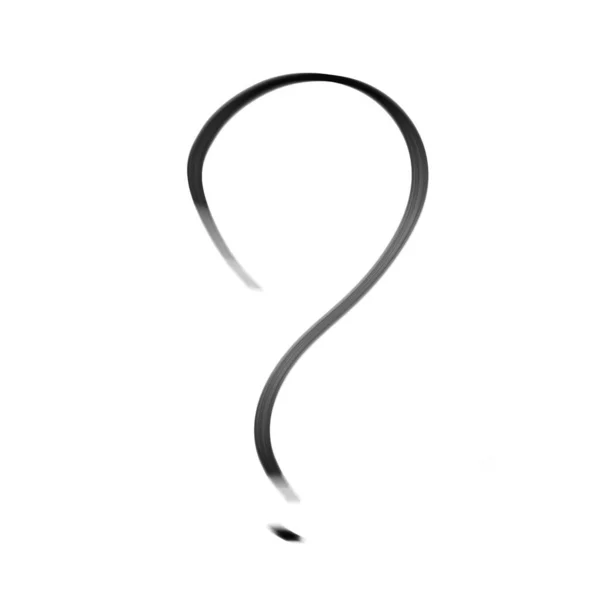 Drawn Question Mark Question Symbol Hand Drawn Interrogation Icons Sketch — Stock Photo, Image