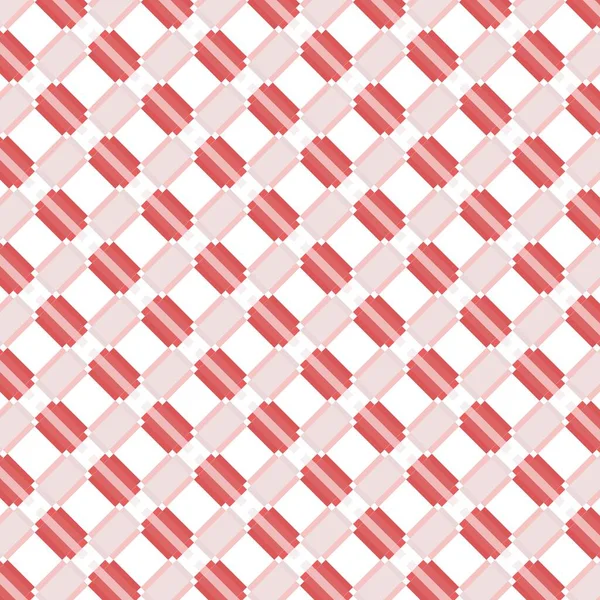 チェック柄 複数の色のストライプの調和のとれた織り ギフト包装 印刷製品 スクラップブッキングを飾るための素晴らしい 赤い縞 — ストック写真
