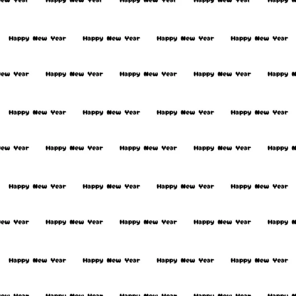 Pozadí Nápisem Šťastný Nový Rok Opakující Nápis Bezproblémový Vzorec Gratuluji — Stock fotografie