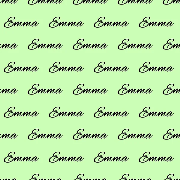 Kadın Ismi Emma Emma Adında Bir Kadın Geçmişi Var Kusursuz — Stok fotoğraf