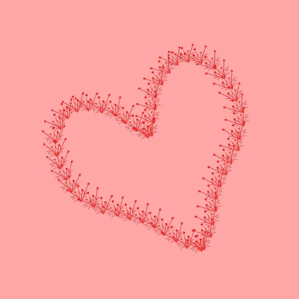Сердечки День Святого Валентина Открытка Сердечками Февраля Фон Скрапбукинга Рекламы — стоковое фото