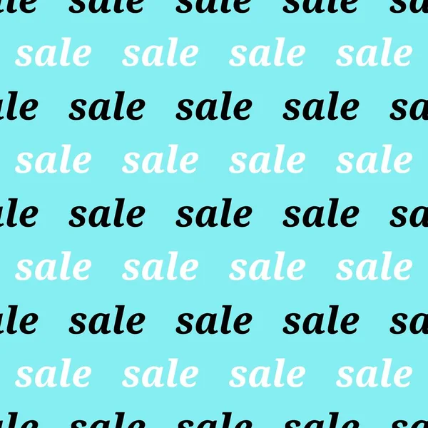 Sale Illustration Inscription Sale Repeating Seamless Pattern Background Scrapbooking Albums — Stock Photo, Image