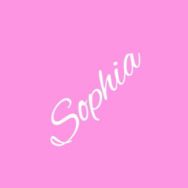 Kadın adı Sofia. Üzerinde Sofia yazan bir özgeçmiş. Sofia için bir kartpostal. Sofia için tebrikler.