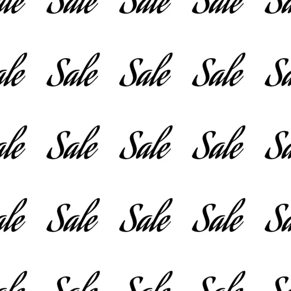 Verkauf Illustration Mit Der Aufschrift Verkauf Wiederholung Nahtloser Muster Hintergrund — Stockfoto