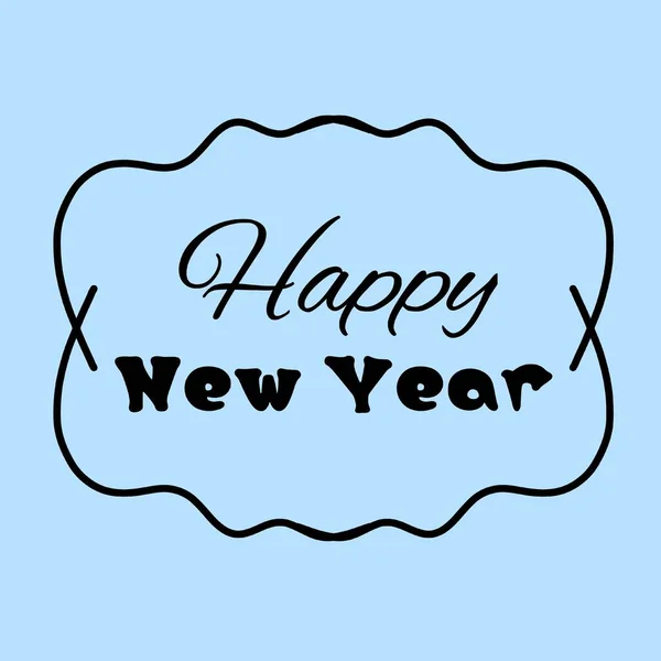 Fondo Con Inscripción Feliz Año Nuevo Felicidades Por Año Nuevo — Foto de Stock
