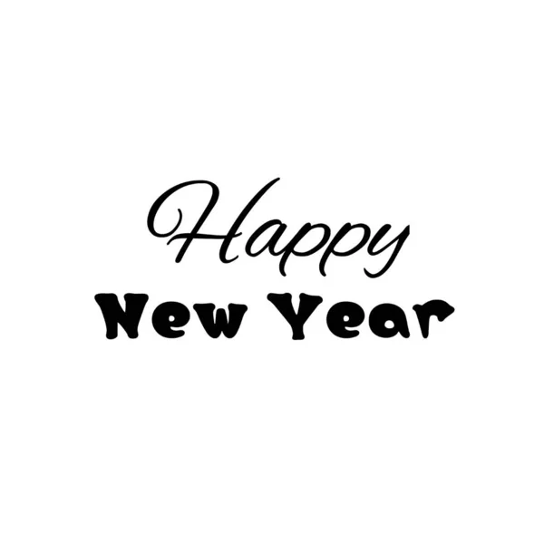 Fundo Com Inscrição Feliz Ano Novo Parabéns Pelo Ano Novo — Fotografia de Stock