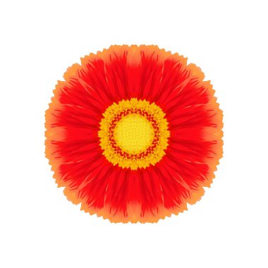 Güzel bir peri çiçeği. Olağanüstü bir çiçek. Benzersiz bir soyut çizim. Güzel bir görüntü tasarım projelerini ve fikirleri süsleyecek.