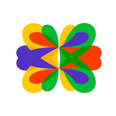 Güzel bir peri çiçeği. Olağanüstü bir çiçek. Benzersiz bir soyut çizim. Güzel bir görüntü tasarım projelerini ve fikirleri süsleyecek.