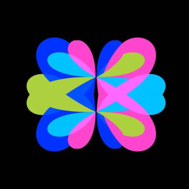 Güzel bir peri çiçeği. Olağanüstü bir çiçek. Benzersiz bir soyut çizim. Güzel bir görüntü tasarım projelerini ve fikirleri süsleyecek.