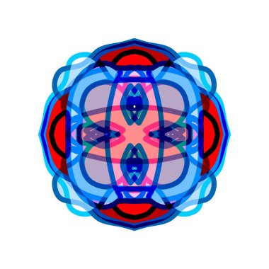 Etnik oryantal mandala. Çiçek desenleri tekrarlanıyor. Albümler, kupürler, sanat eserleri, reklamlar, blogcular ve ekran koruyucular için arkaplan