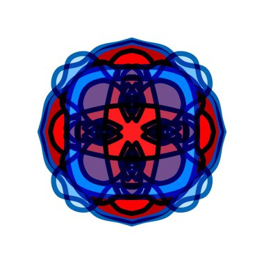 Etnik oryantal mandala. Çiçek desenleri tekrarlanıyor. Albümler, kupürler, sanat eserleri, reklamlar, blogcular ve ekran koruyucular için arkaplan